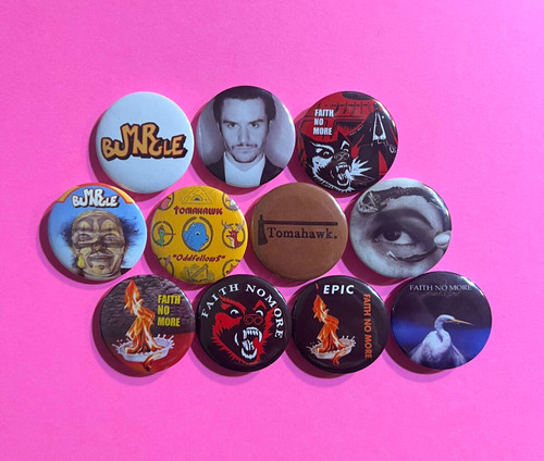 Mike patton button pin - patton,